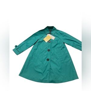 DENNIS BASSO JACKET GREEN SIZE PS